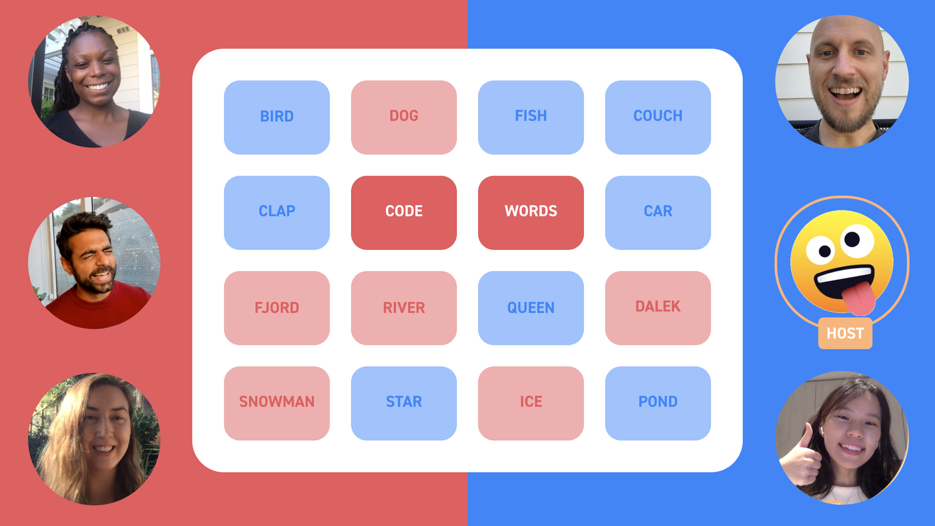 Video chat app Backyard comes with clones of Codenames
